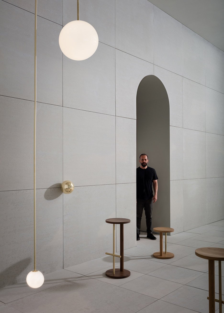 The Double Dream of Spring product exhibition by Michael Anastassiades for Herman Miller at Milan Design Week 2016
