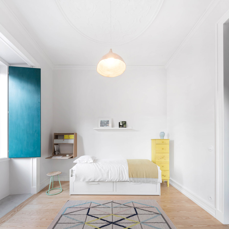 Chiado Apartment by Fala Atelier Lisbon, Portugal residential renovation