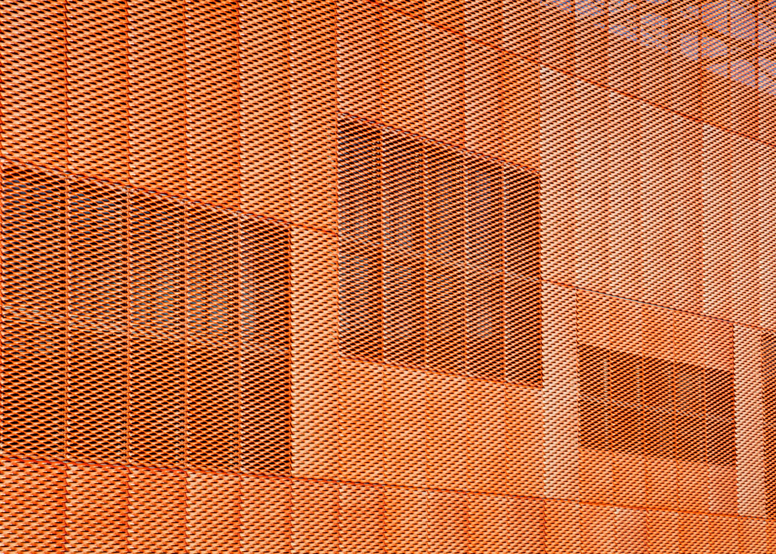 Manuelle Gautrand Splits Exhibition Centre Into 13 Orange Blocks