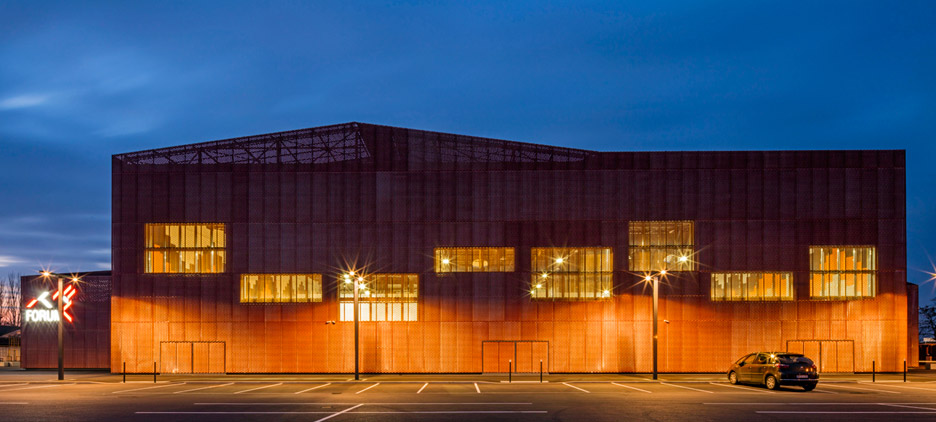 Forum of Saint Louis by Manuelle Gautrand Architecture in Alsace, France