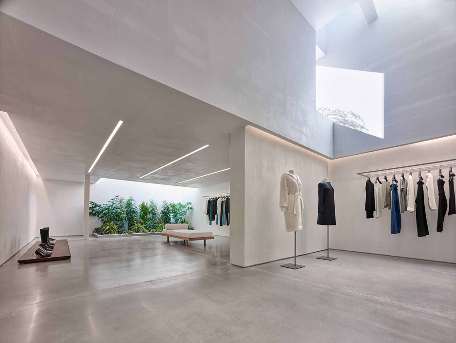 Helmut Lang showroom in West Hollywood by Standard Architecture