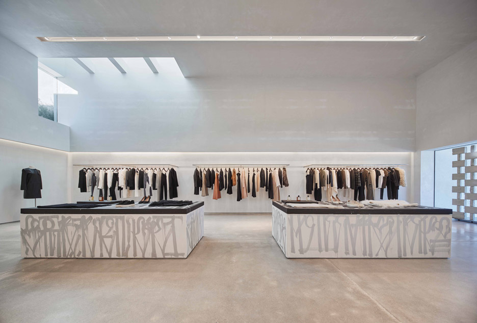 Helmut Lang showroom in West Hollywood by Standard Architecture