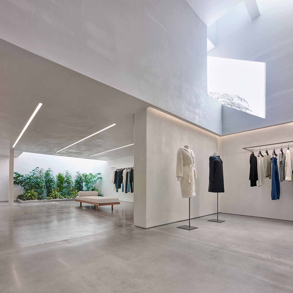 Helmut Lang West Hollywood store by Standard Architecture