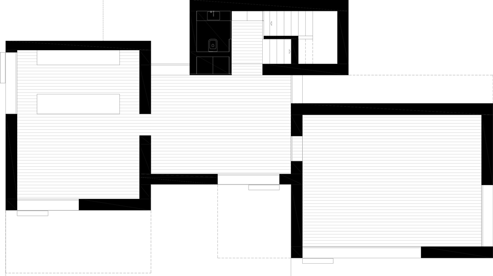 Ground floor plan of House MR by 236 Arquitectos