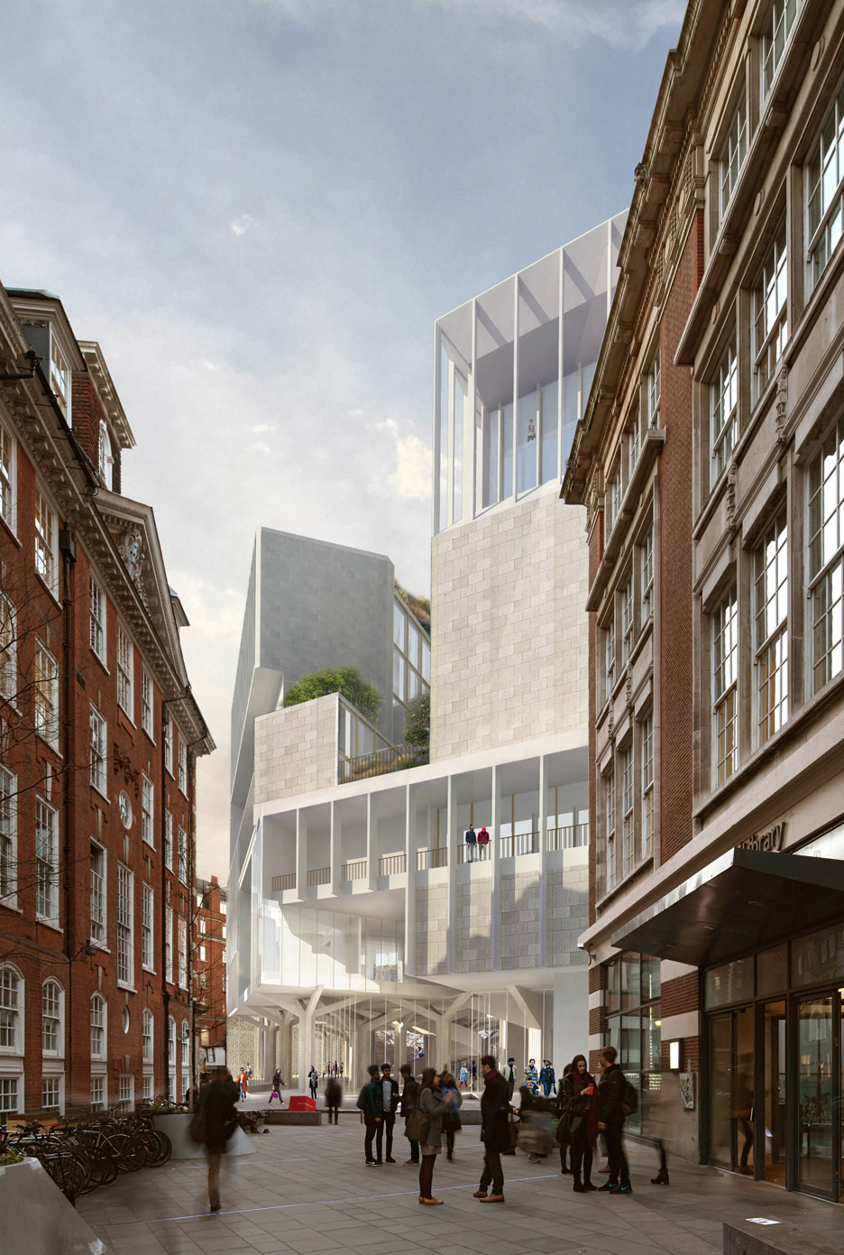 LSE Paul Marshall building by Grafton Architects