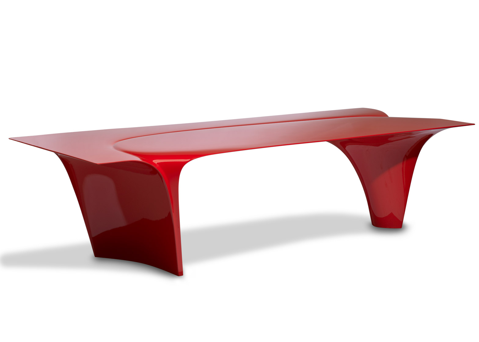 Theoretical Buzz wife Zaha Hadid's Mew table is her last piece of furniture design for Sawaya &  Moroni