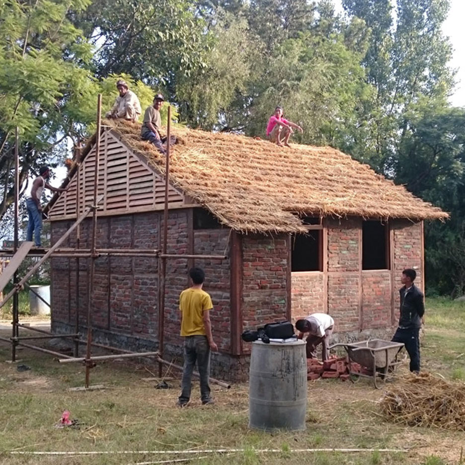 Shigeru Ban designs modular shelters for Nepal earthquake victims