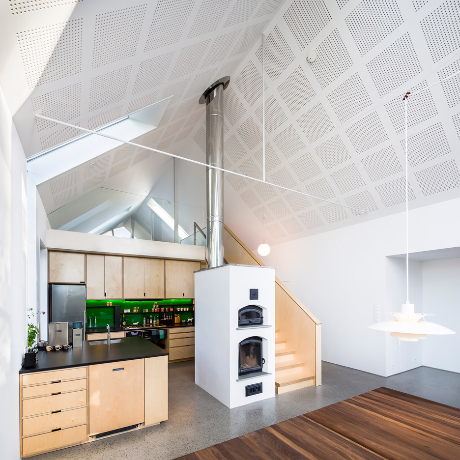Øvre Tomtegate 7 by Link Arkitektur residential gabled extension architecture Norway