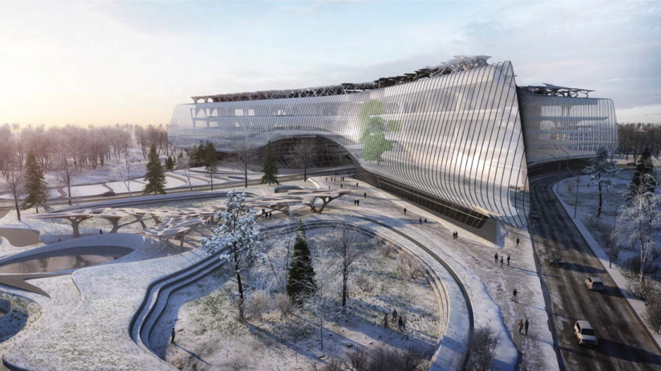 Sberbank technopark Moscow by Zaha Hadid Architects