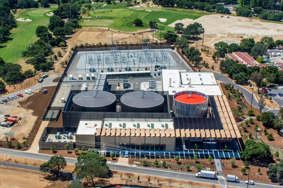 Photograph by Steve Proehl Stanford University Central Energy Facility by ZGF Architects in California, USA