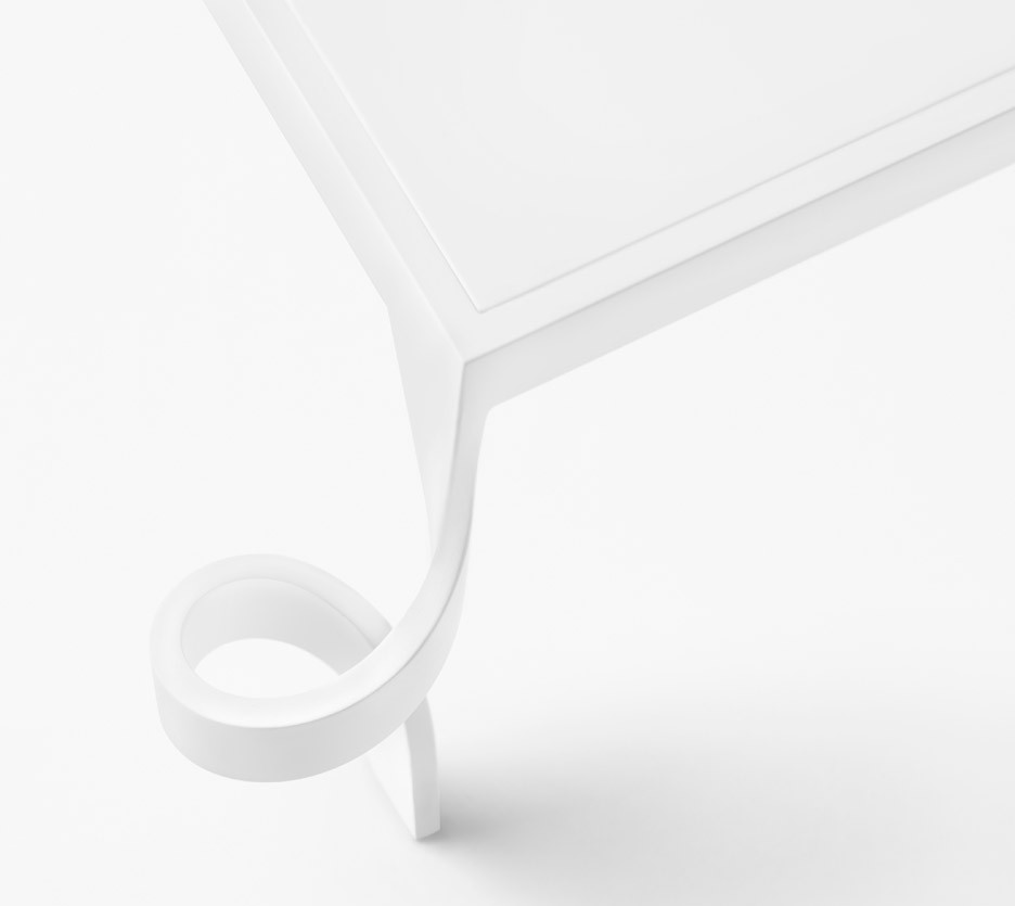 Tangle table by Nendo for Cappellini furniture Milan design week 2016