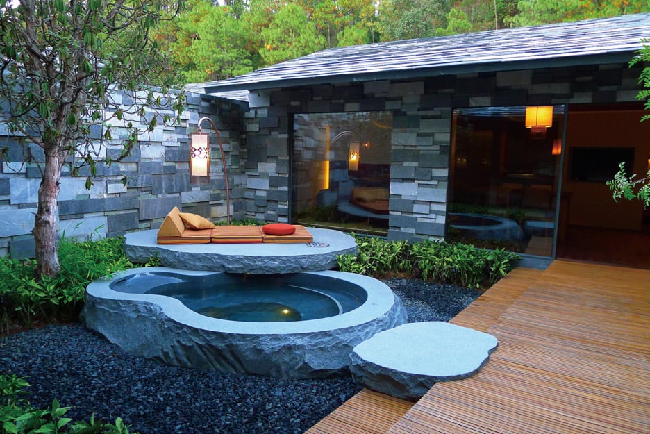 Yunfeng Spa Resort by Kengo Kuma Architects in Yunnan Province China