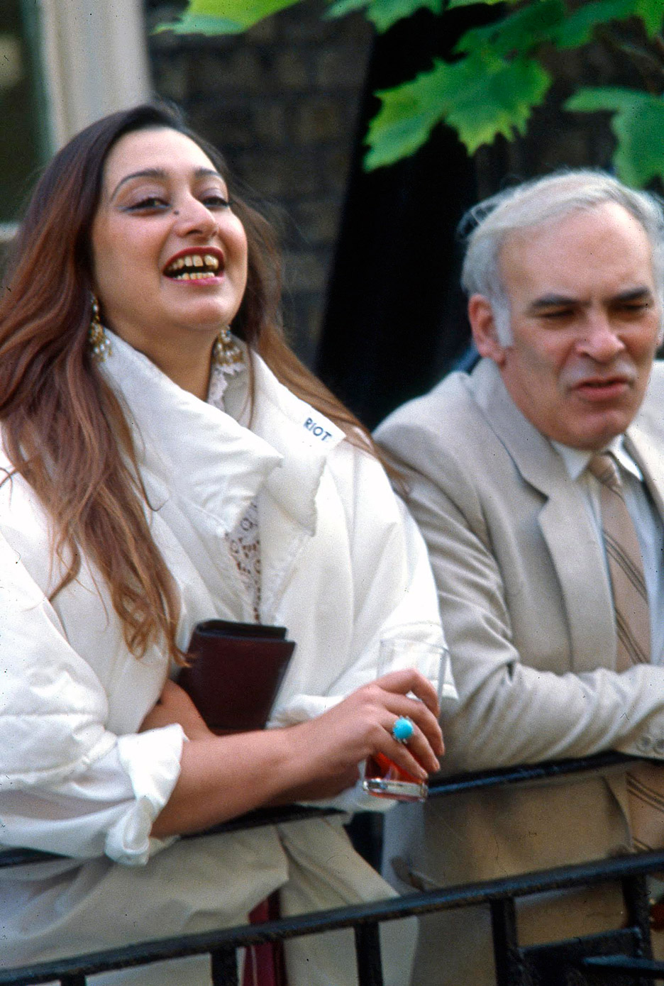 Zaha Hadid and Alvin Boyarsky in 1980