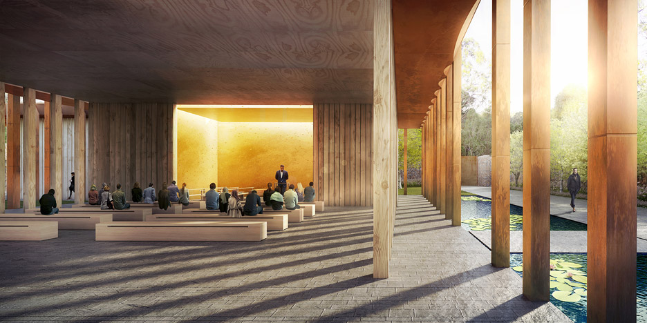 Acacia Remembrance Sanctuary in Sydney by CHROFI and McGregor Coxall uses GPS Tracking to find graves