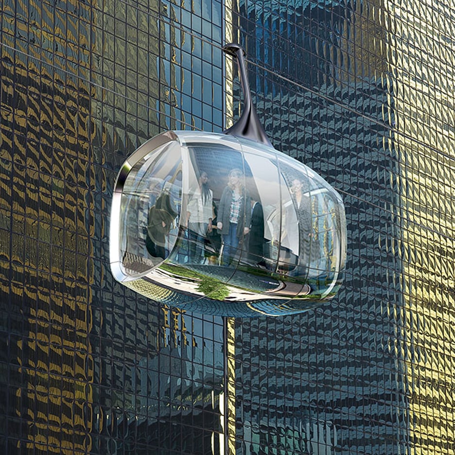Aerial cable car proposed for Chicago by Marks Barfield and Davis Brody Bond