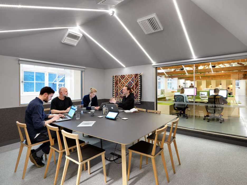 The Airbnb office in London by Threefold