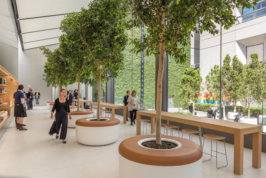 Apple Union Square store in San Francisco by Foster + Partners