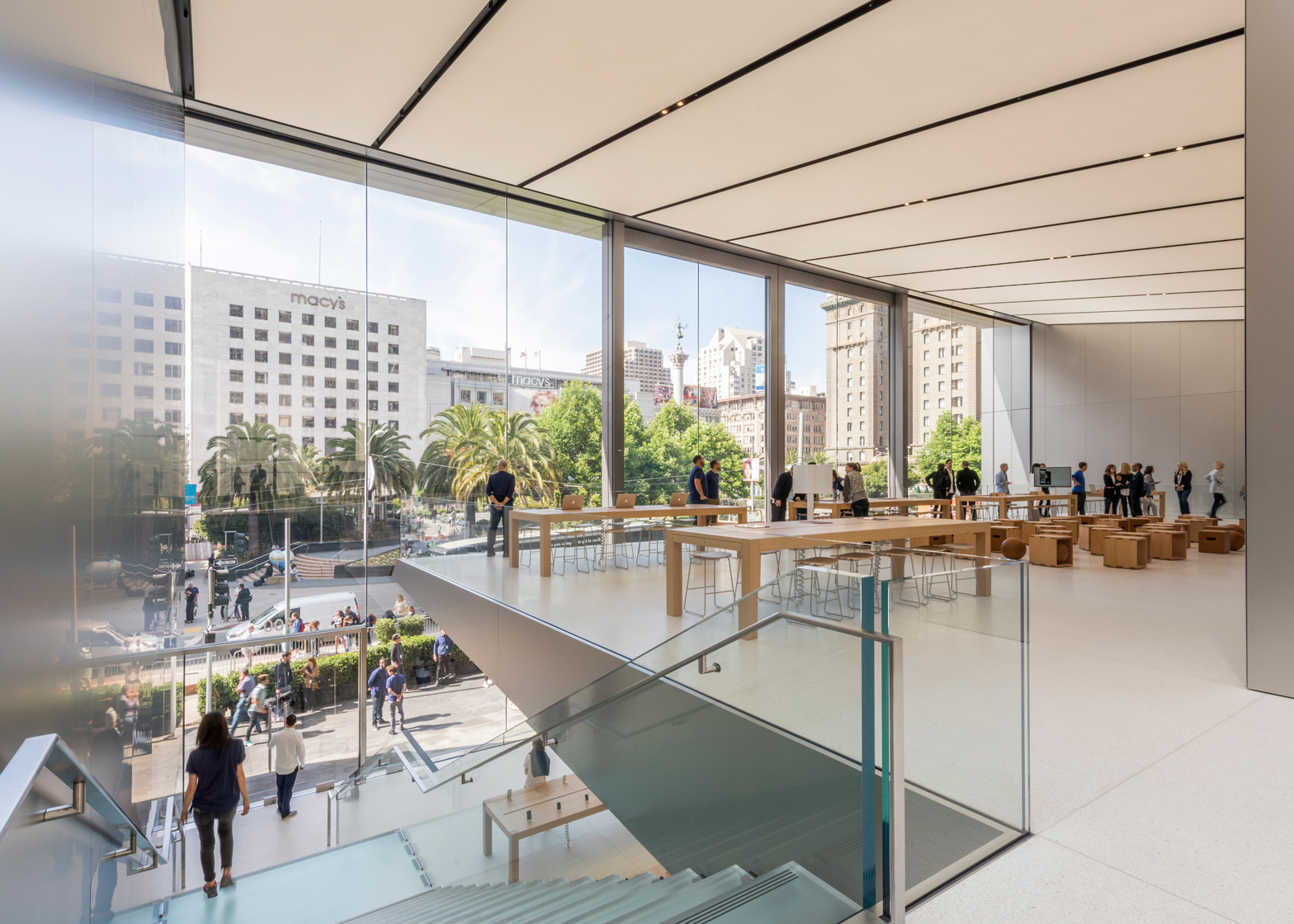 Foster Partners Unveils Apple Union Square In San Francisco