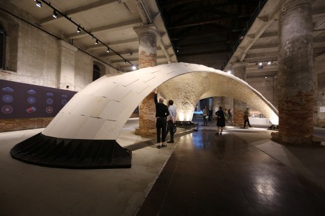 Beyond the Bend exhibition at Venice Architecture Biennale
