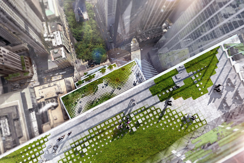 BIG 2 World Trade Center proposal in New York, USA