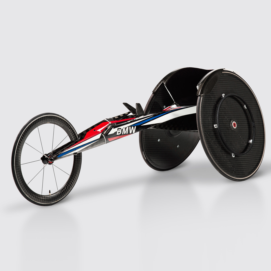 BMW redesigns racing wheelchair for Paralympic athletes