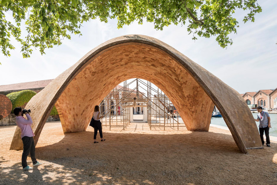 Droneport concept by Foster + Partners at the Venice Architecture Biennale 2016