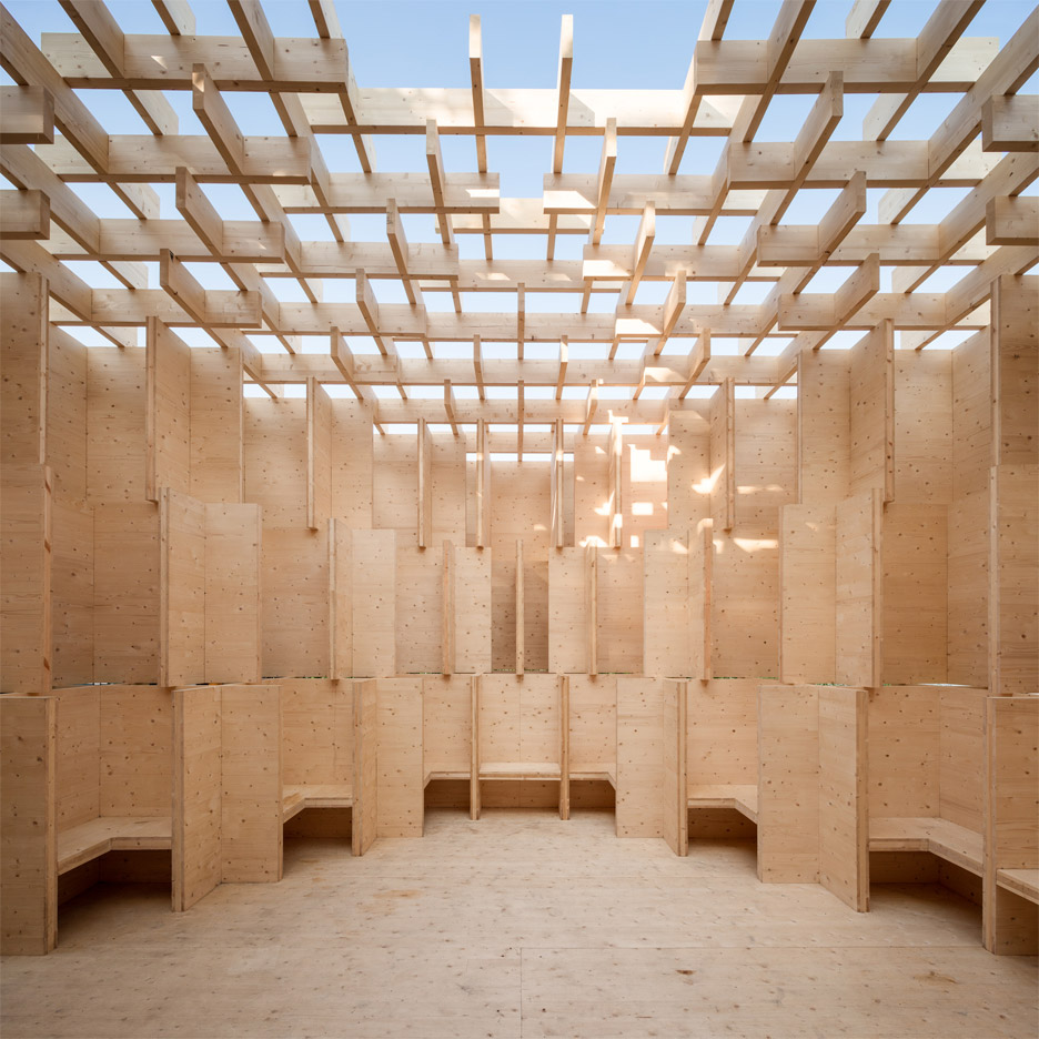 Kjellander + Sjöberg Forest of Venice installation at the Venice Architectural Biennale 2016