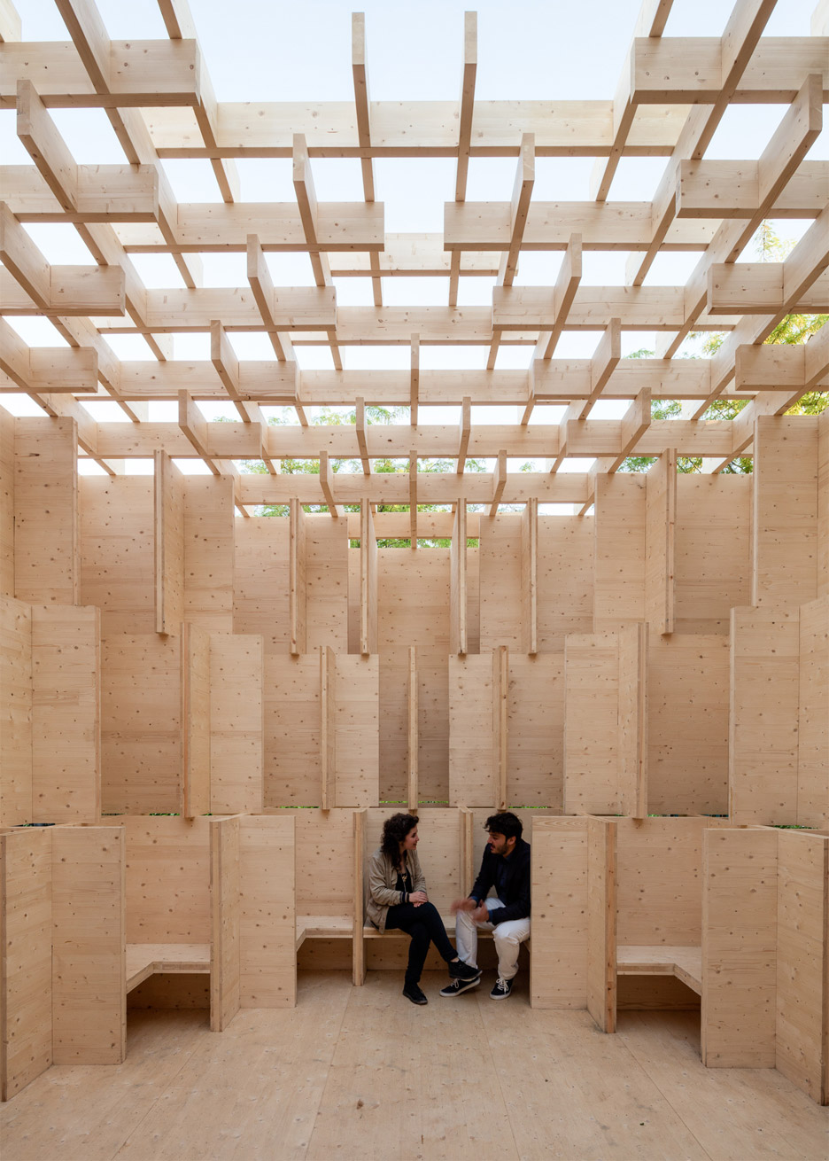 Kjellander + Sjöberg Forest of Venice installation at the Venice Architectural Biennale 2016
