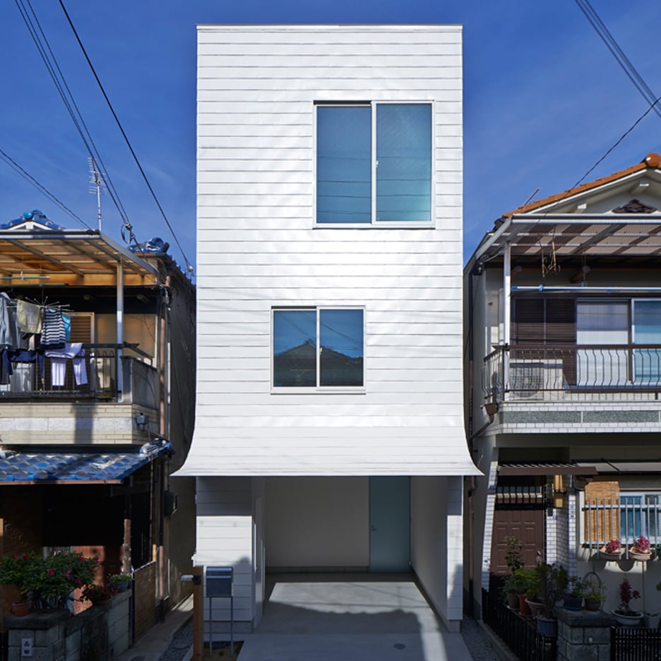 Gandare residential project by Ninkipen! architecture in Osaka