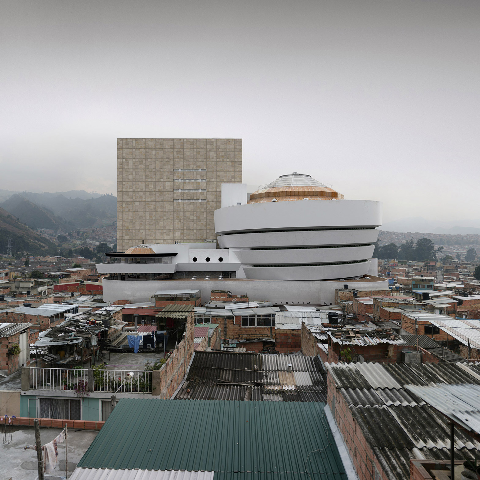 Porn town in Bogota