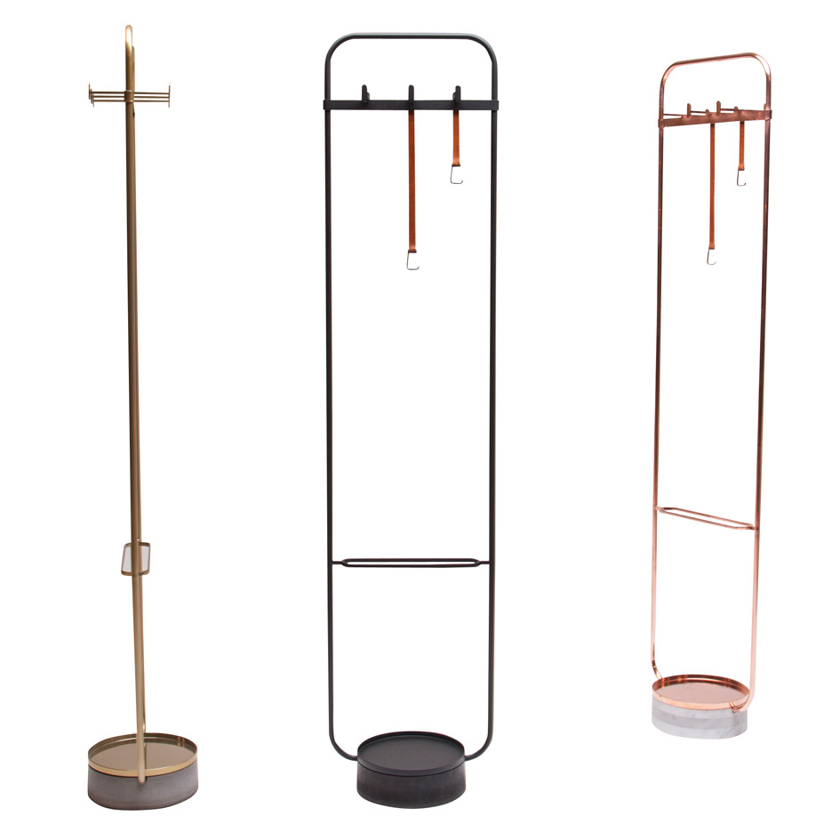 Hanger is a minimal clothes stand designed by Chinese studio Neri & Hu