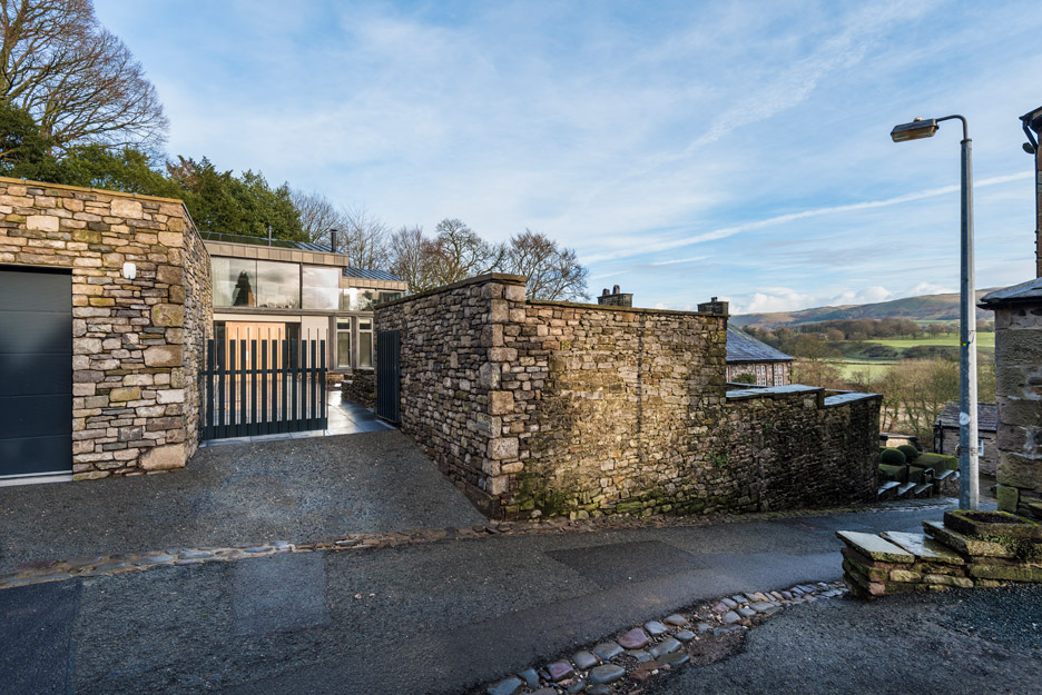 Residential Architecture: Stone and zinc house in Cumbria, England by Bennetts Associates