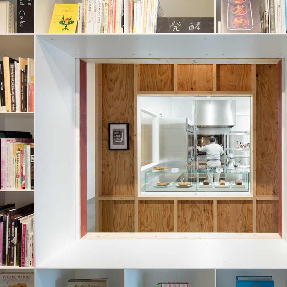 Schemata Architects adds cake shop and library to food-photography studio
