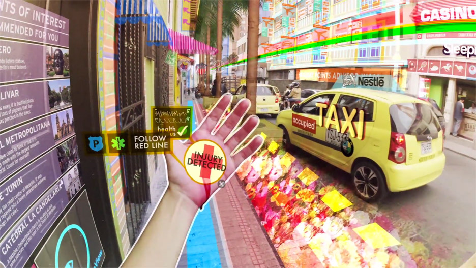 Hyper Reality, a movie by Keiichi Matsuda on a dystopian future of augmented reality