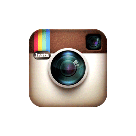 Instagram logo in a circle with black frame PNG - Similar PNG