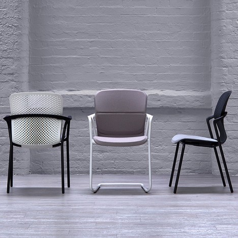 Forpeople's Keyn office chairs for Herman Miller are made for fidgeters