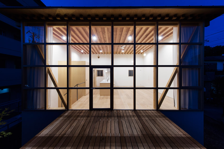 Module Grid House by Tetsuo Yamaji Architects