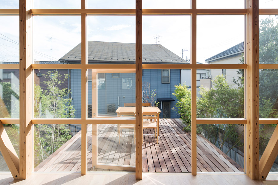 Module Grid House by Tetsuo Yamaji Architects