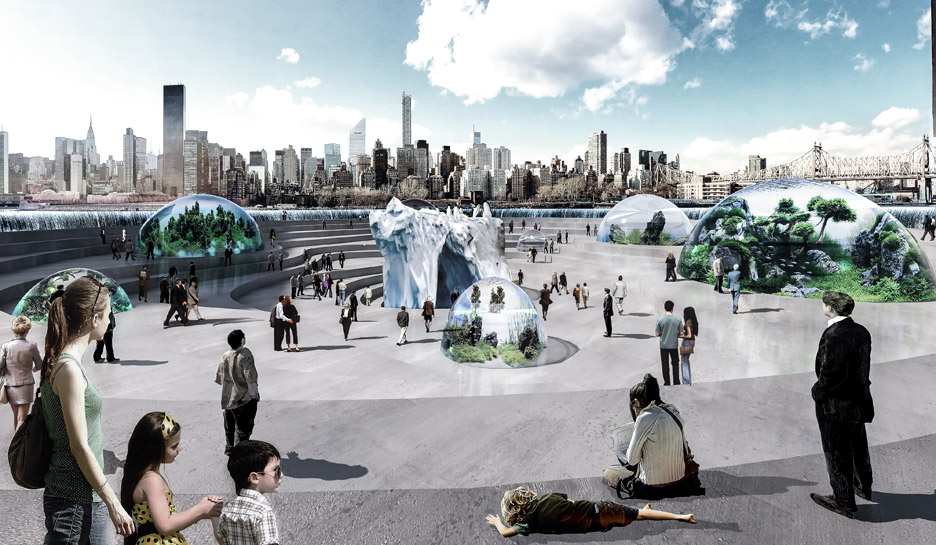 Aquarium concept competition for New York City win by Piero Lissoni