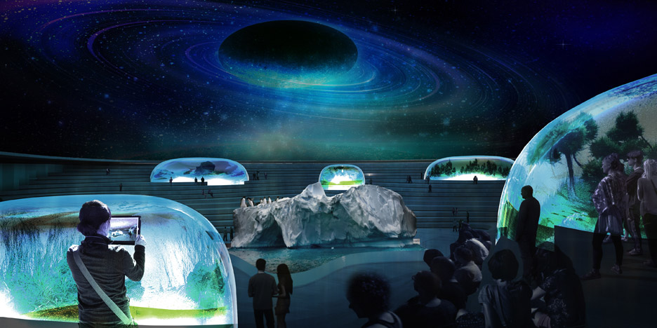 Aquarium concept competition for New York City win by Piero Lissoni