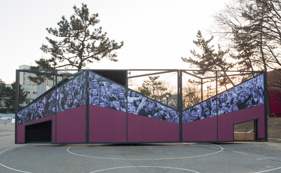 Undefined playground structure designed by B.U.S Architects in South Korea
