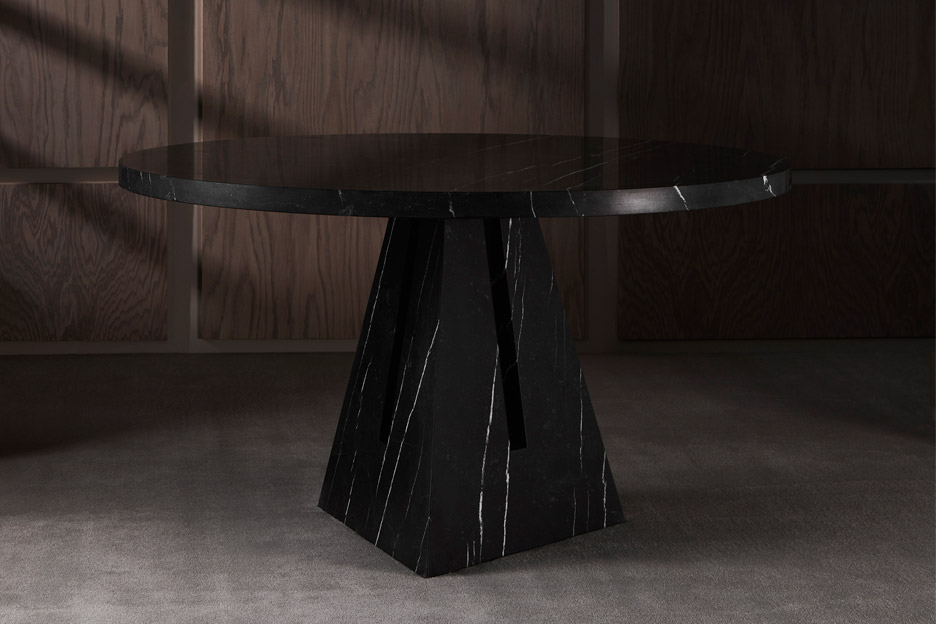 Portal dining table by Apparatus