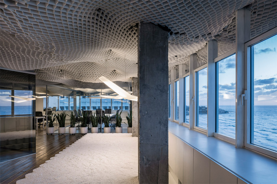 PRS office interior in Tel Aviv, Israel by Paritzki & Liani Architects