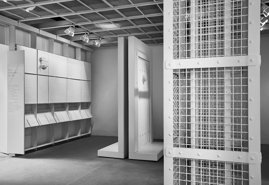The Evidence Room Auschwitz exhibition at the Venice Biennale 2016