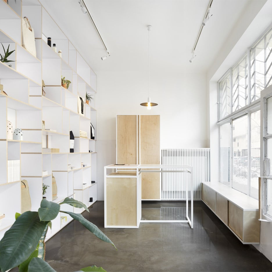 Thisispaper Studio creates minimal interior for first standalone design store