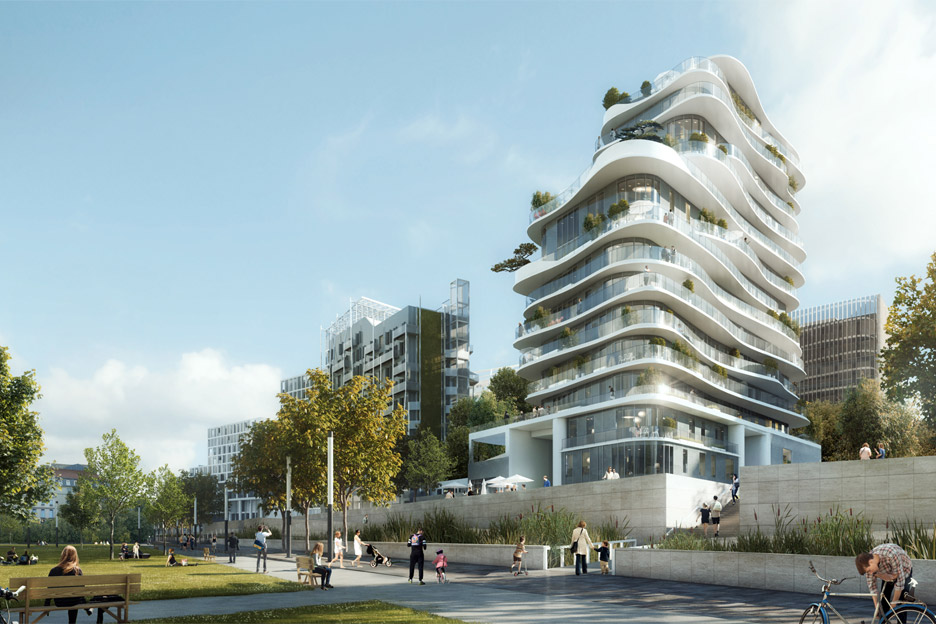 Architecture news: UNIC housing block in Paris, Franc by MAD studio