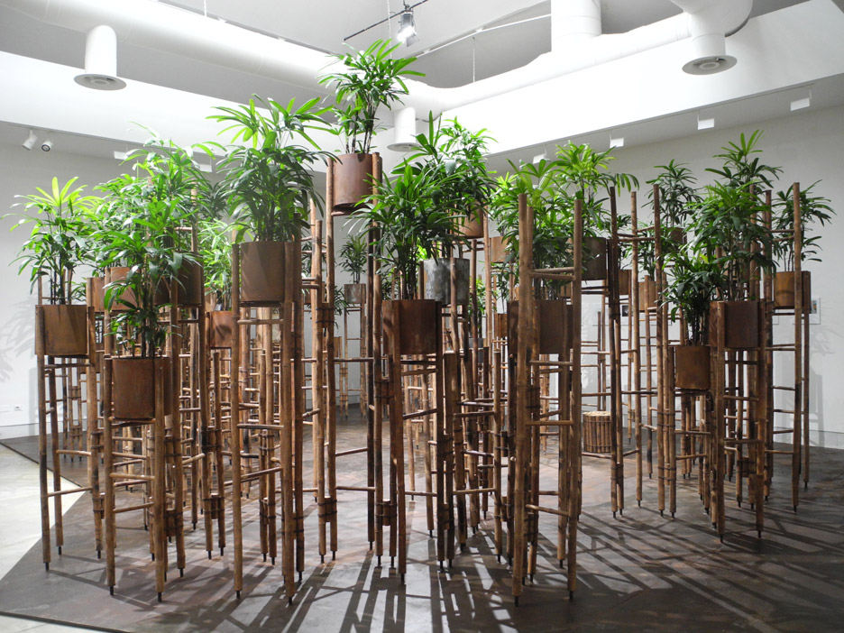 Human Meditation Nature at the Venice Architecture Biennale by Vo Trong Nghia Architects