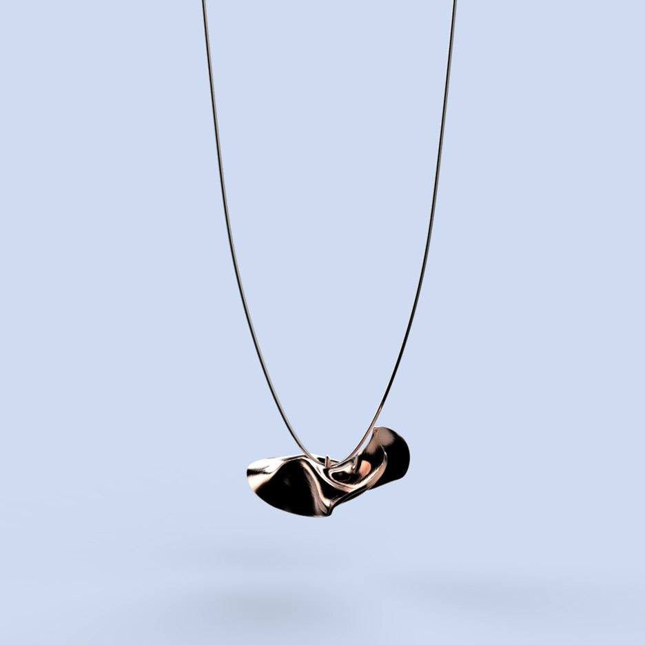 Windswept jewellery by Love and Robots