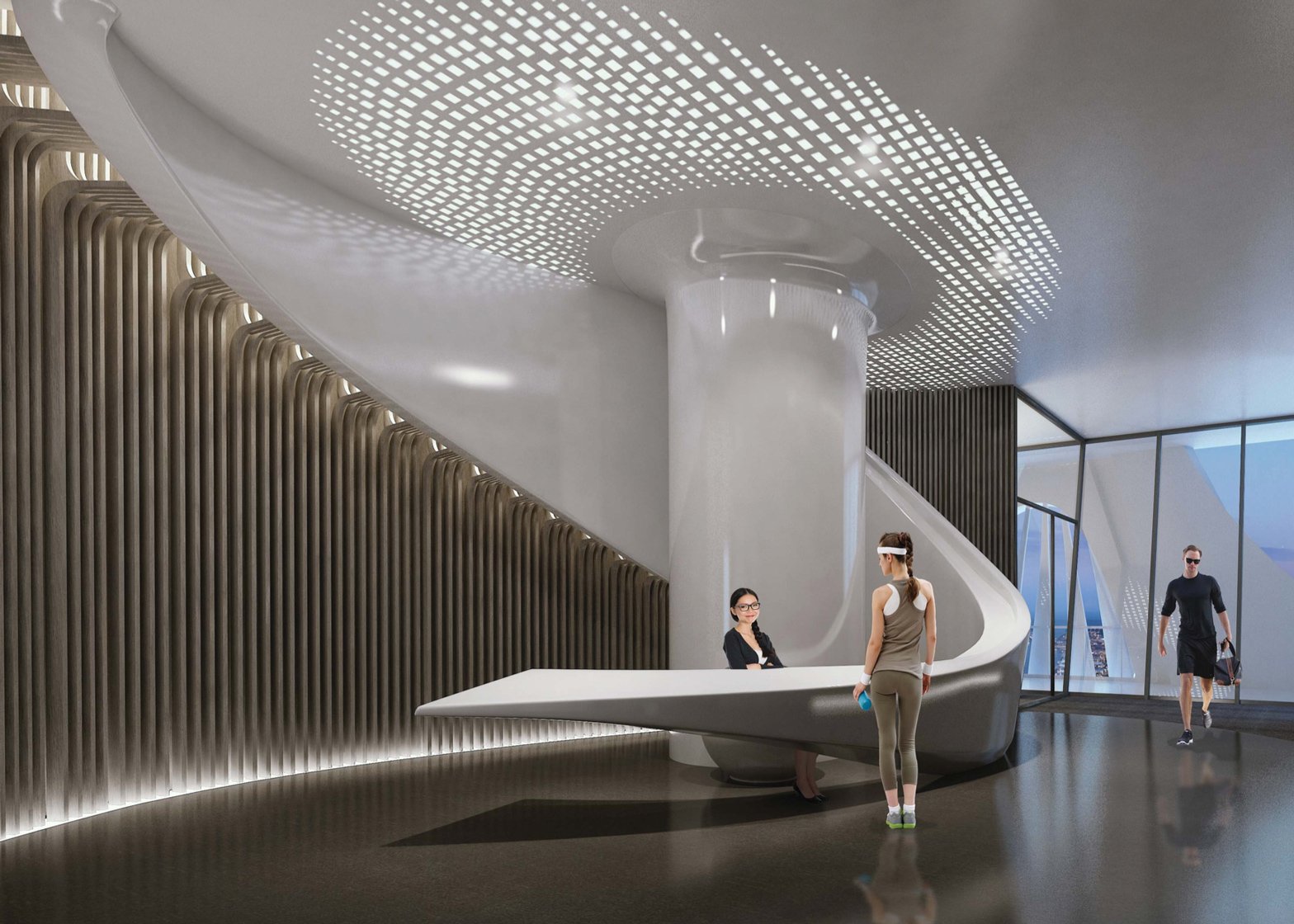 Zaha Hadids Interiors For One Thousand Museum In Miami
