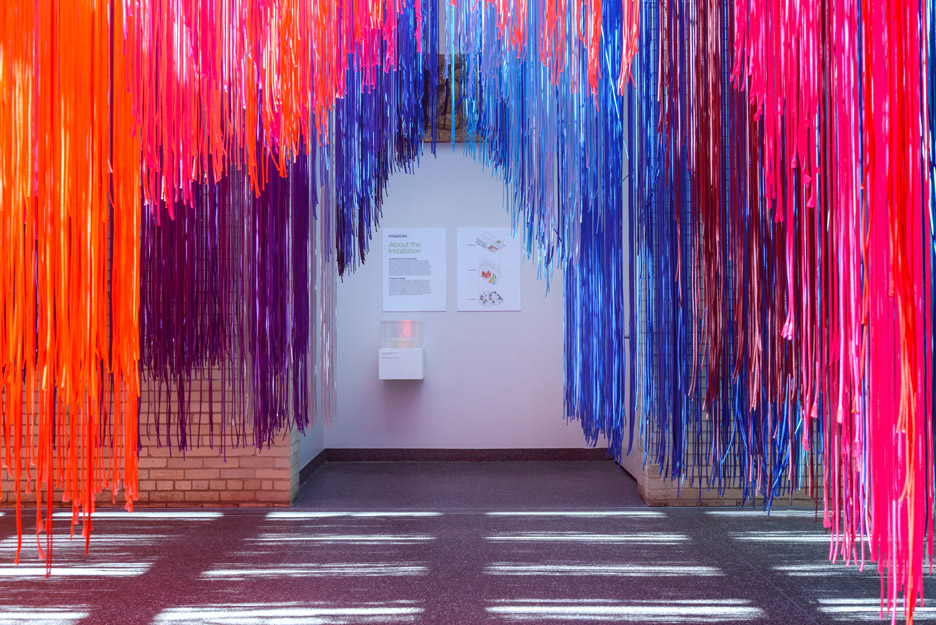 Colorscape installation by Kéré Architecture